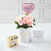 Box Flower Love Pink