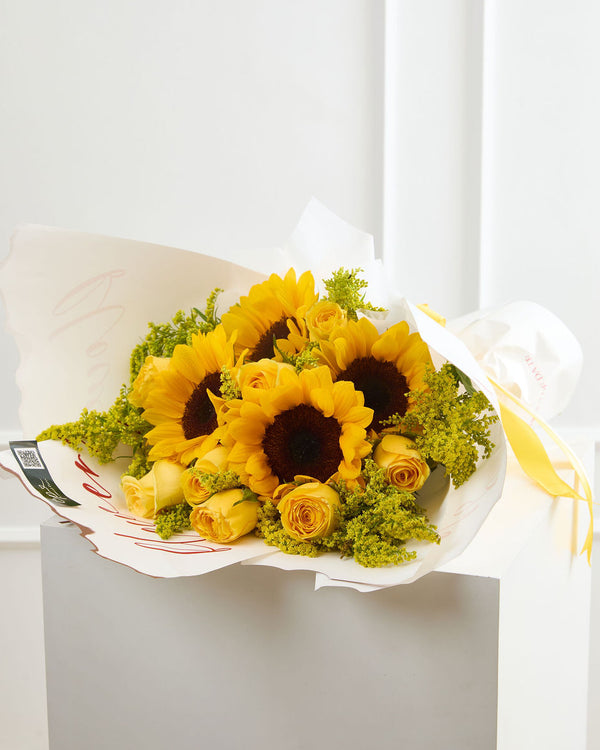 Ramo Girasoles y Rosas