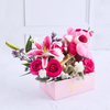 Box Lirio Oso Rosa Floral