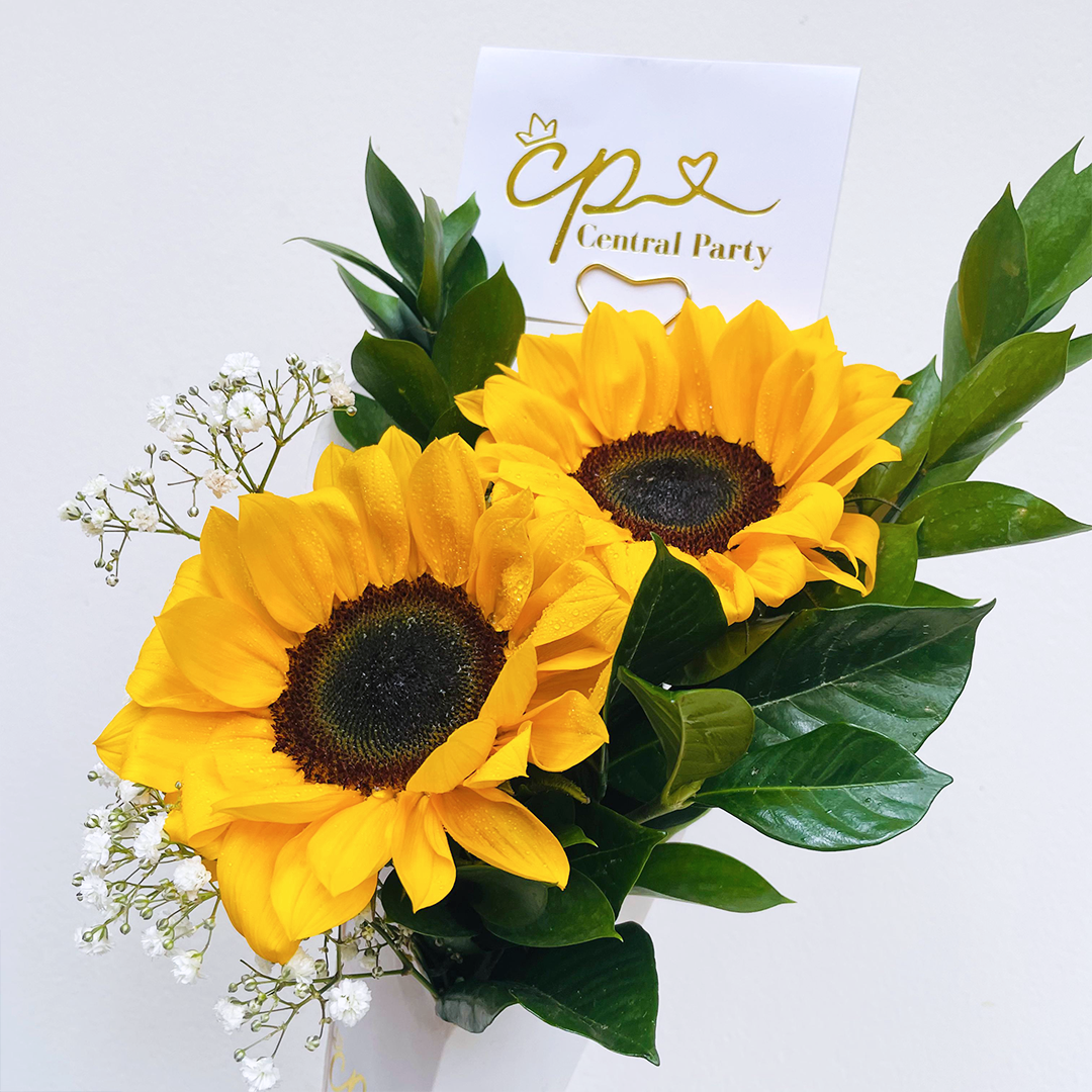 Mini Ramo Dúo Girasoles