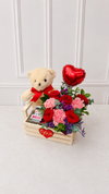 Box Floral Osito todo mi amor