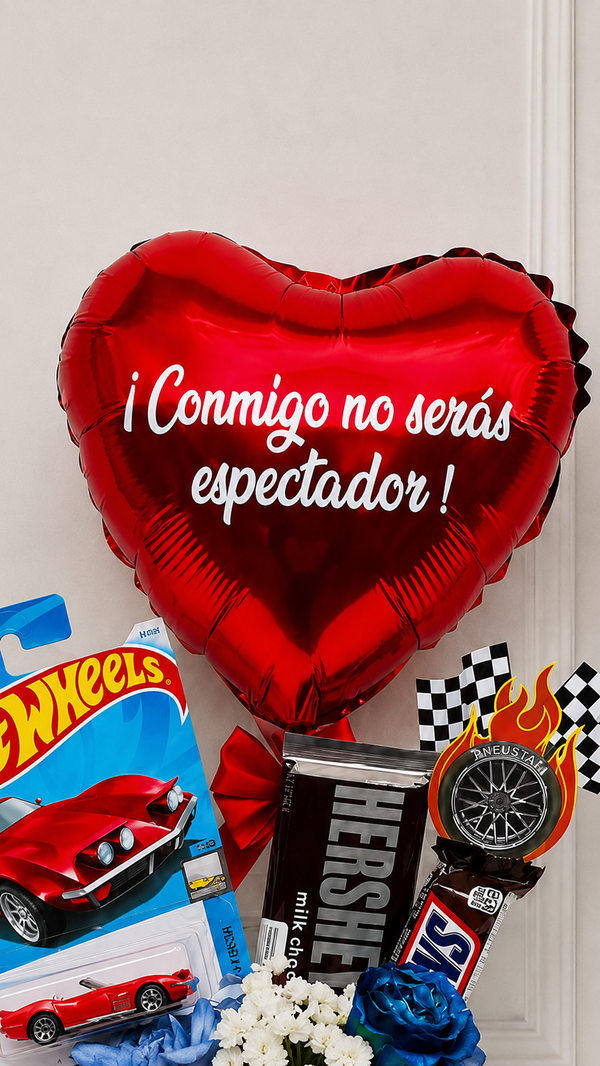 Box Veloz Hotwheels Rojo