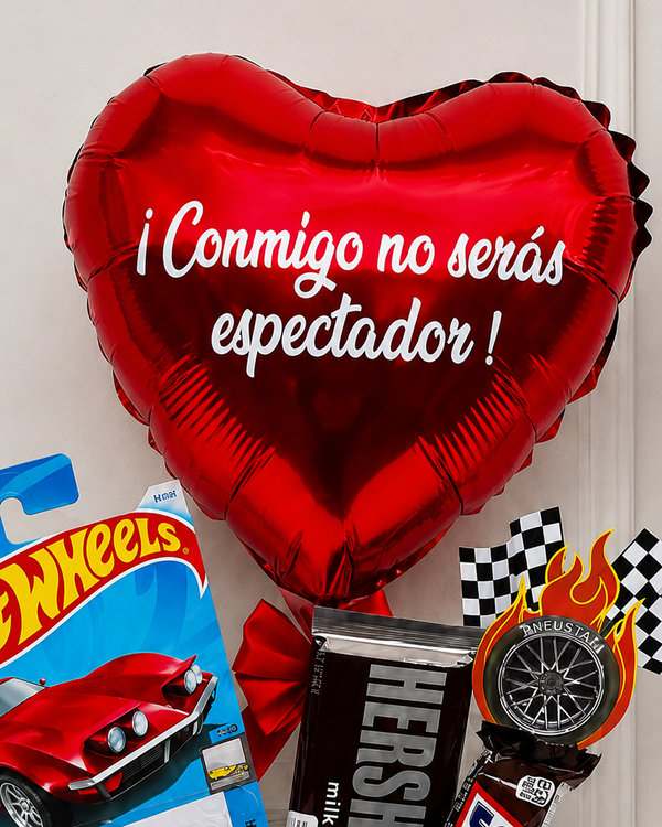 Box Veloz Hotwheels Rojo
