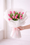 Ramo de 20 Tulipanes Fucsias