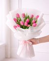 Ramo de 20 Tulipanes Fucsias