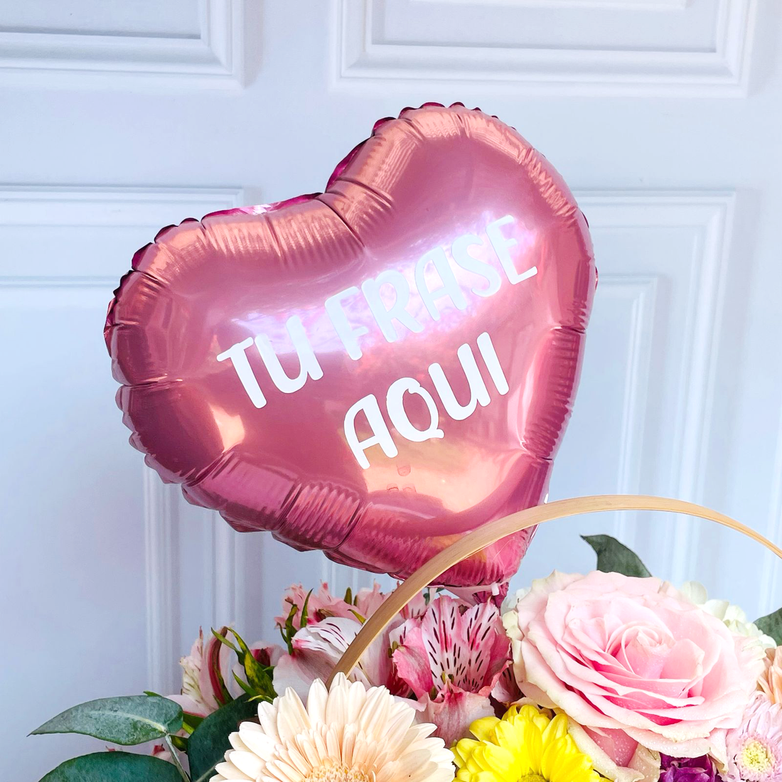 Canasta Mix Flores Clásicas