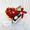 Box Corazón Rosas y Chocolates