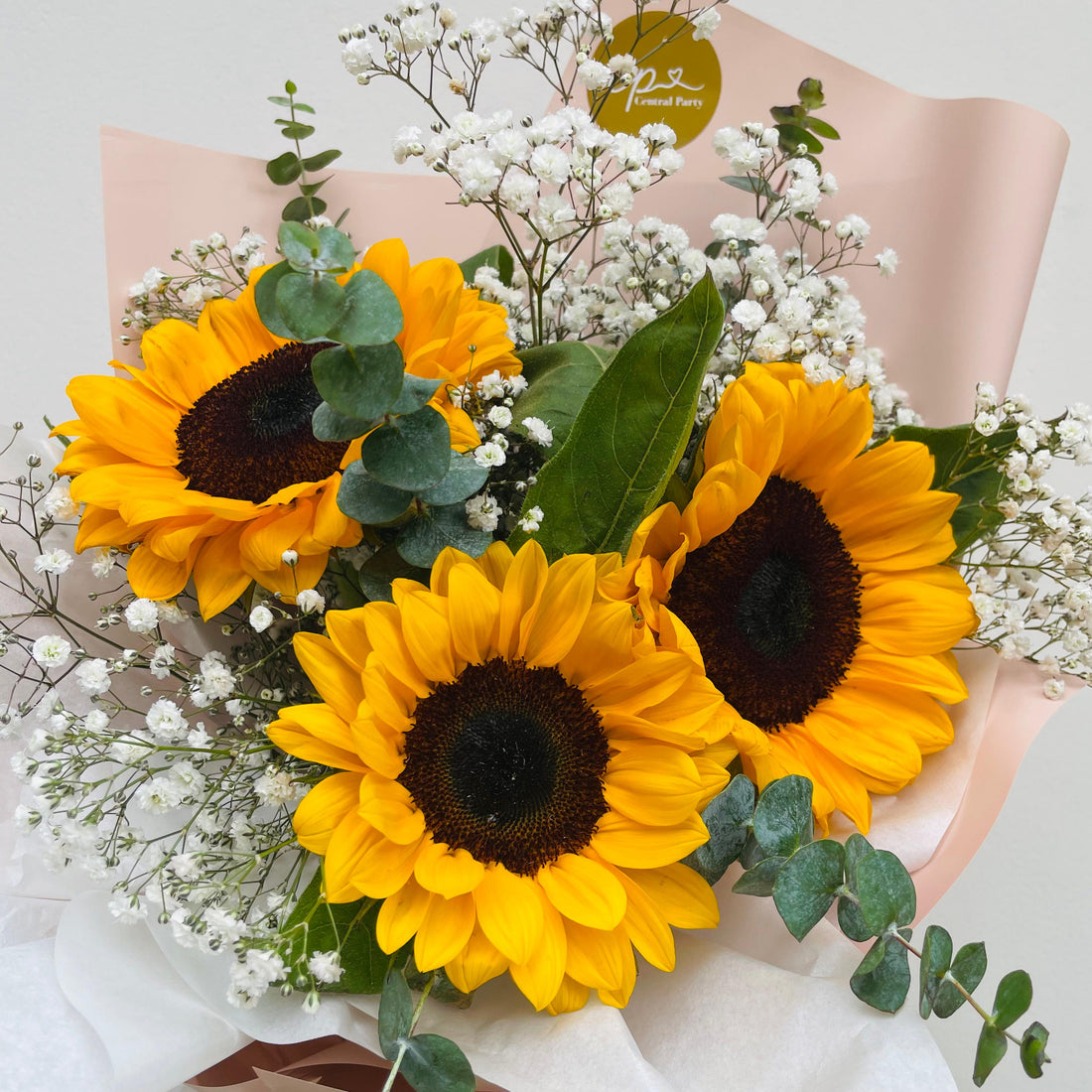 Ramo Trío de Girasoles Premium