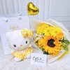Pack Flores Amarillas + Hello Kitty