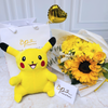 Pack Flores Amarillas + Pikachu