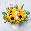 Box Premium Rosas & Girasoles