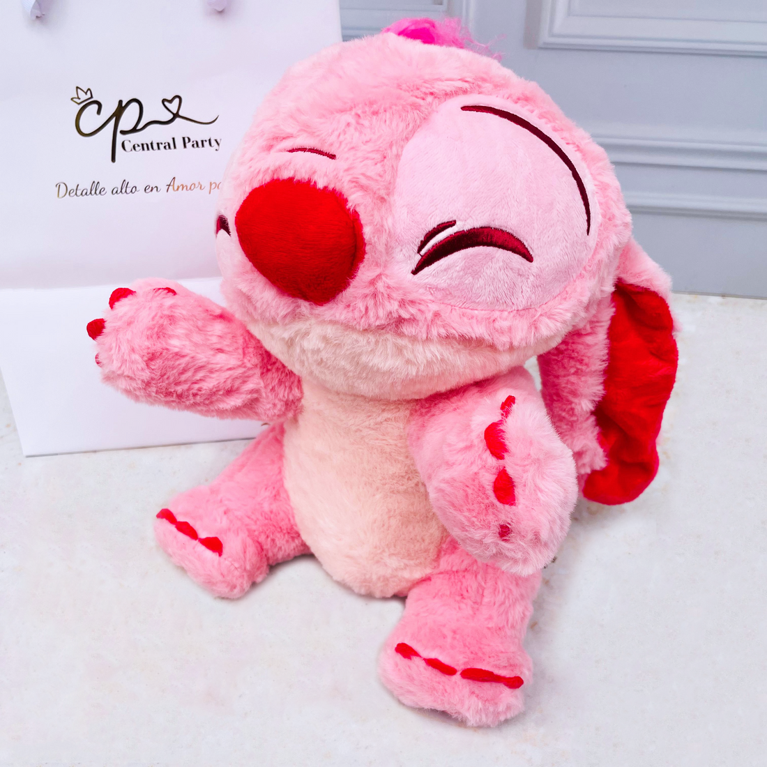 Peluche Stitch Rosa