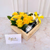 Box Premium Rosas Amarillas & Riccadonna