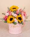 Box Flowers Girasoles Cute