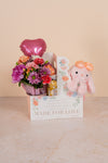 Box Floral Little Bunny