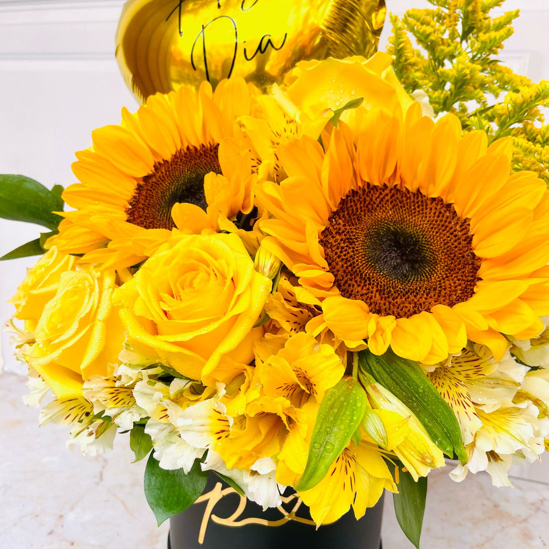 Box Full Yellow Gift