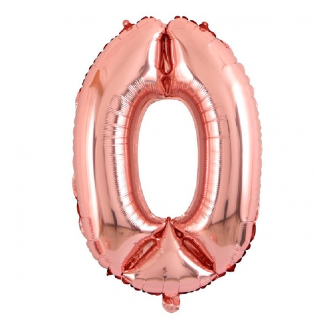 GLOBO NÚMERO GOLD ROSE (N30)