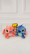 Peluches Stitch y Angela regalo