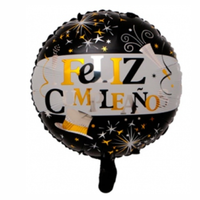 Globo Feliz Cumpleaños Elegante