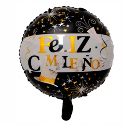 Globo Feliz Cumpleaños Elegante