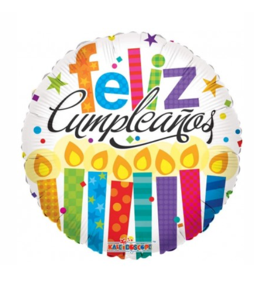 Globo Feliz Cumpleaños Velitas