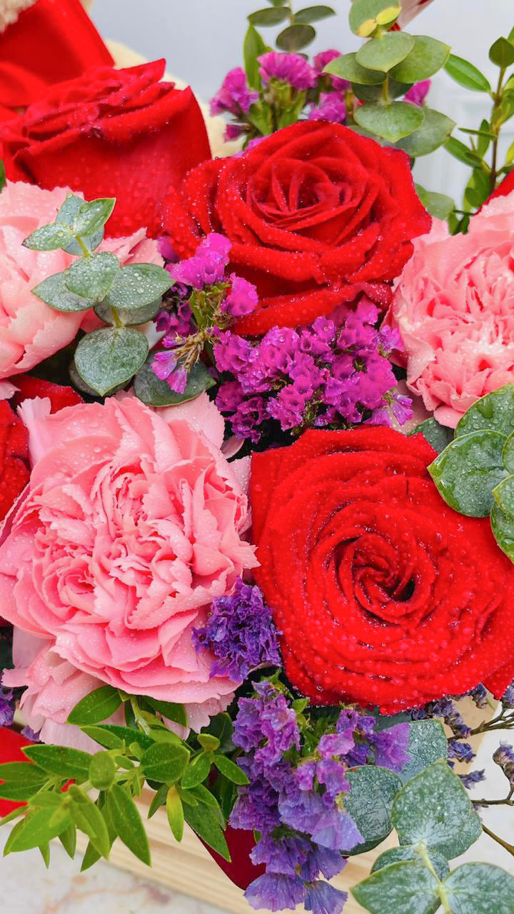 Box Floral Osito todo mi amor