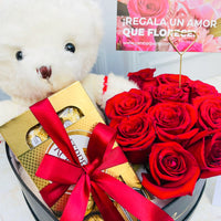 Box Corazón Dulce Amor Rosa