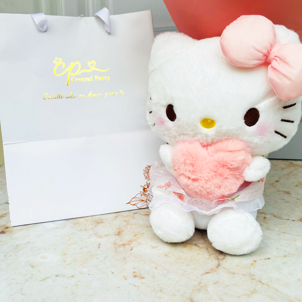 Pack Peluche Hello Kitty Pink