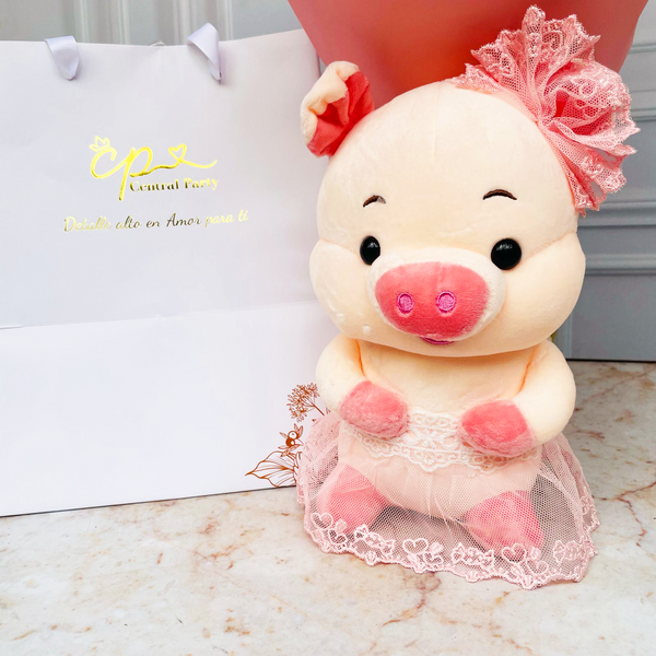 Pack Peluche Cerdita