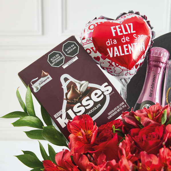 Box pareja Love cheers for us San Valentín