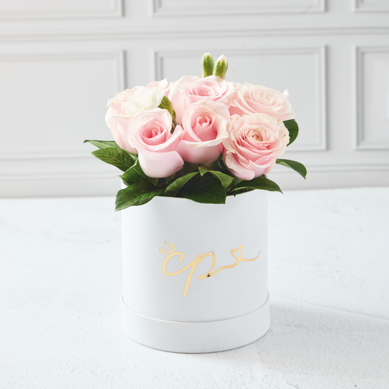 Box Flower Love Pink