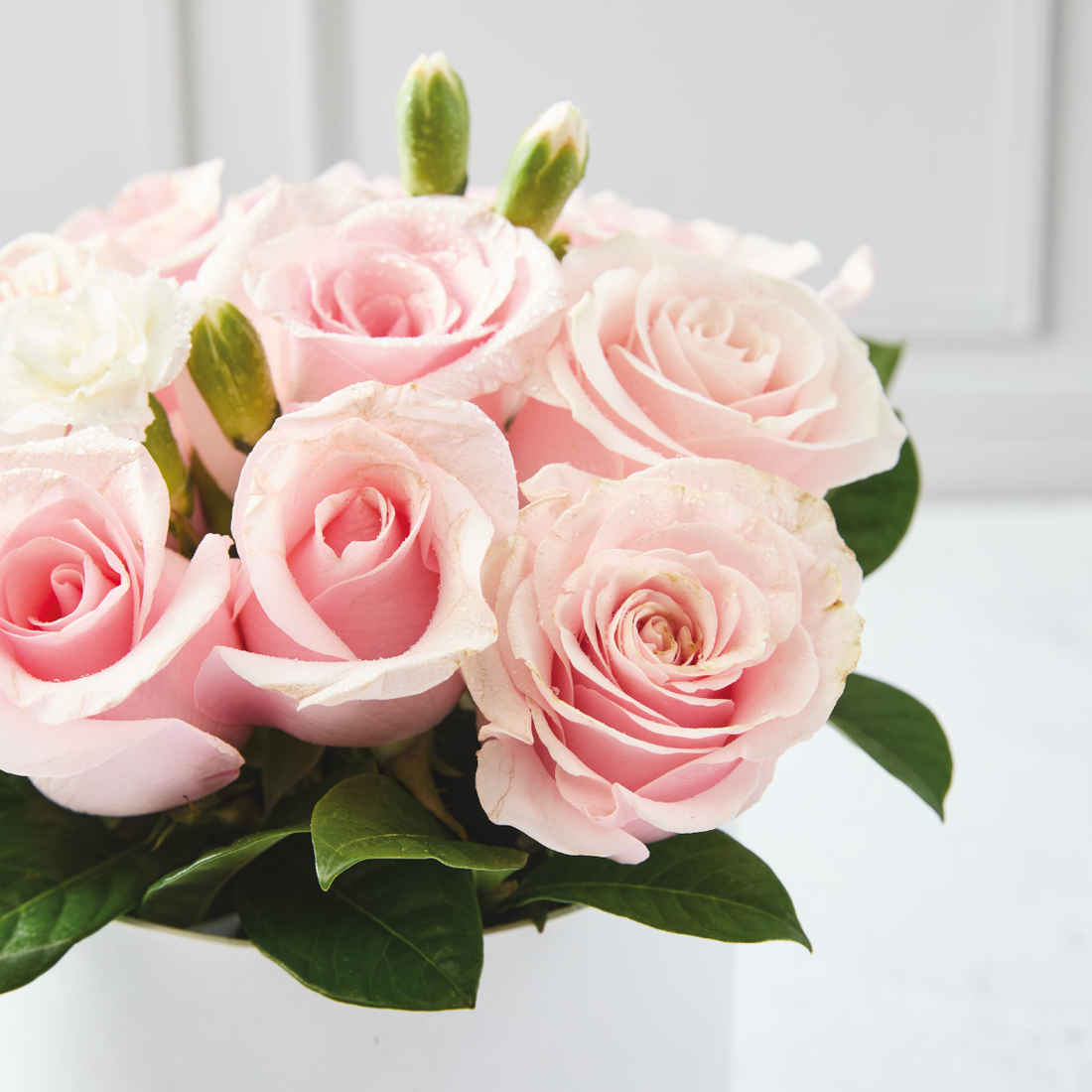 Box Flower Love Pink San Valentín