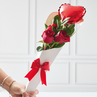 Conito Trío de Rosas Rojas