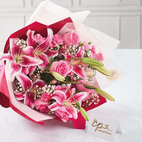 Ramo Lirios y Rosas