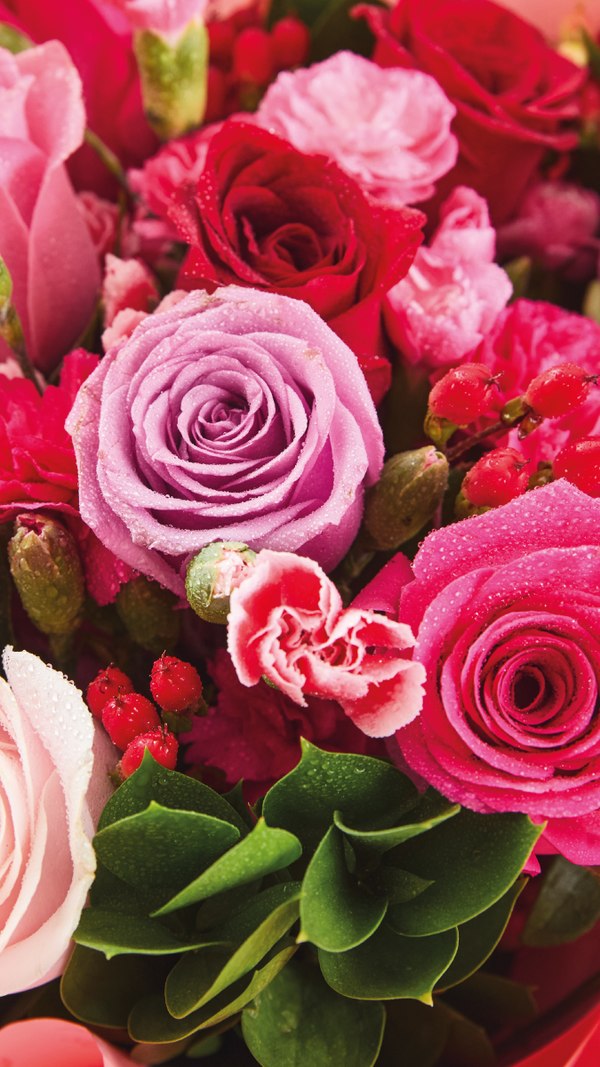 Ramo Butterfly Love Roses