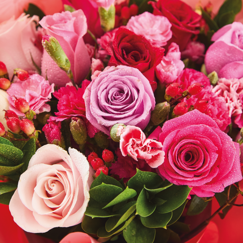 Ramo Butterfly Love Roses