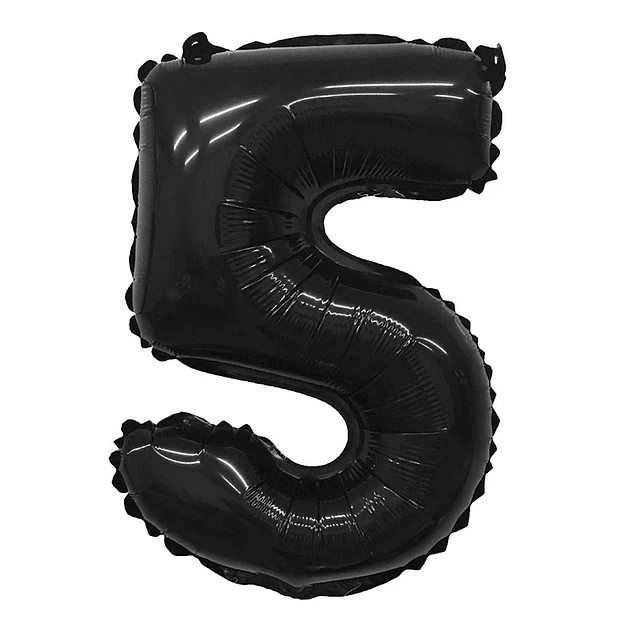 GLOBO NÚMERO NEGRO (N30)