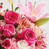 Box Floral Fucsia Love