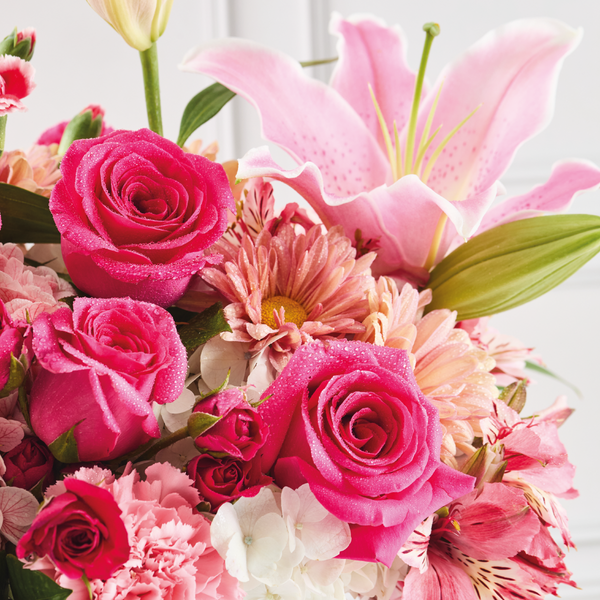 Box Floral Fucsia Love