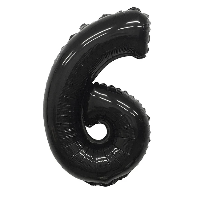GLOBO NÚMERO NEGRO (N30)