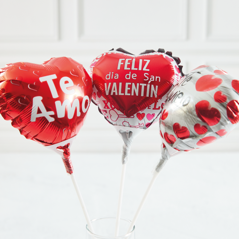Globitos San Valentín pequeños