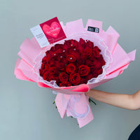 Ramo buchón 50 Rosas Rojas