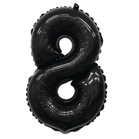 GLOBO NÚMERO NEGRO (N30)