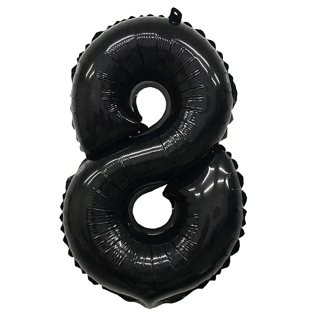 GLOBO NÚMERO NEGRO (N30)