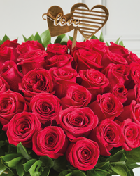 Box Floral Corazón de Rosas