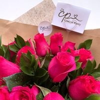 Ramo 15 Rosas Fucsias