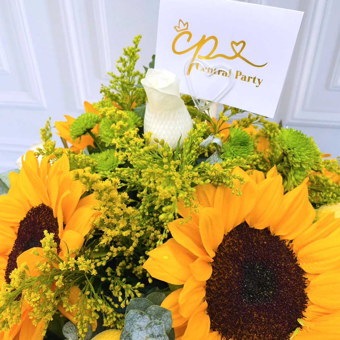 Box Mix Girasoles & Rosas