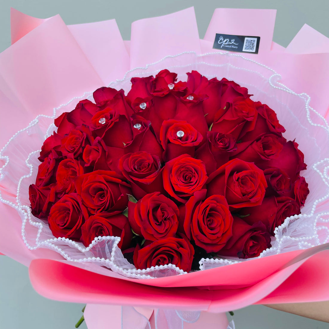 Ramo buchón 50 Rosas Rojas