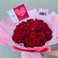 Ramo buchón 50 Rosas Rojas