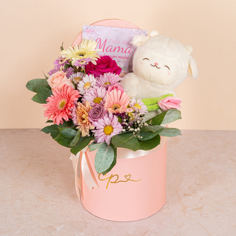 Box Flowers Ovejita Love